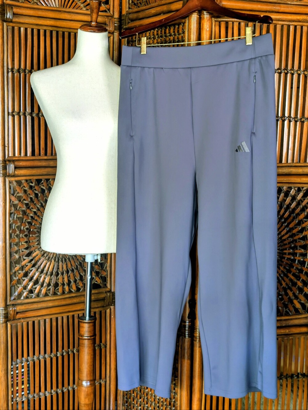 ADIDAS Athletic Pant Relaxed Fit / Wide Leg - XL - Like New